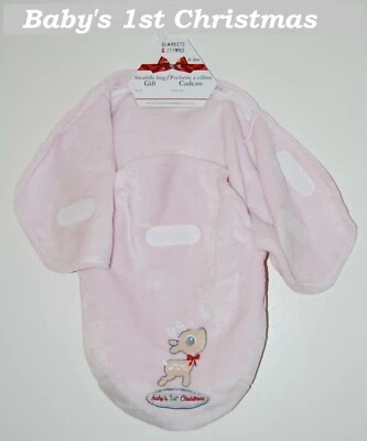 Mantas y Beyond Bebé 1ª Navidad Peluche Bolsa Reno 0-3 Meses Foto 1 de 4