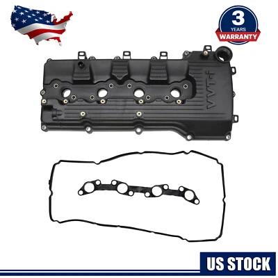 Tampa e junta da válvula do motor adequadas para 2005-2015 Toyota Tacoma 2.7L 11201-75055 - Imagem 1 de 4