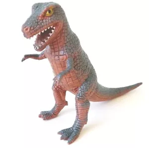 Vintage TYRANNOSAURUS REX T-Rex Dinosaur Toy | Hard Plastic | China - Bild 1 von 10