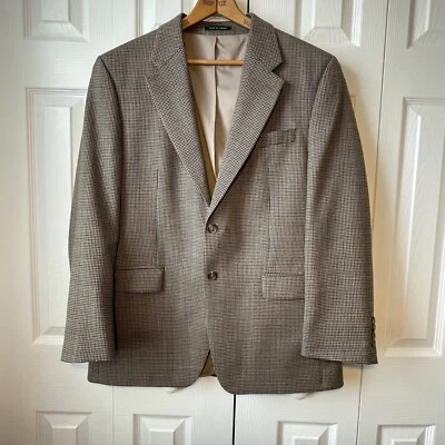 Blazer Lauren Ralph Lauren Para Hombres 42R Chaqueta Deportiva 2 Botones Lana Pata de Gallo Usado en Excelente Condición Foto 1 de 4