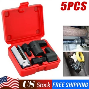 5PCS Oxygen Sensor Socket O2 Wrench Set Vacuum 3/8" Installer Tool US - Picture 1 of 12