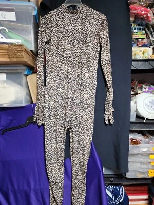 XX 460336 Invisible Leopard Gray Skin Suit Costume Men - Image 1 of 2