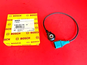 Sensor de golpe de encendido (detonación) Bosch 0261231118 apto 94-98 Porsche 911 3.6L - Imagen 1 de 4