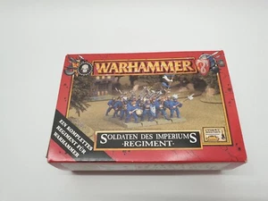 Warhammer Imperium Empire 16 soldados soldados alabardos alabardos - Imagen 1 de 2