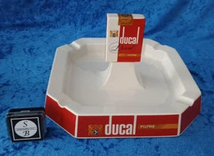 B24/48 V&B Villeroy & Boch Vintage Aschenbecher Ducal Filtre Werbung selten rar - Picture 1 of 7