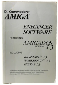 Commodore Amiga Version 1.3 Enhancer Software VINTAGE Book Hong Kong 1988 PB Gd - Picture 1 of 4