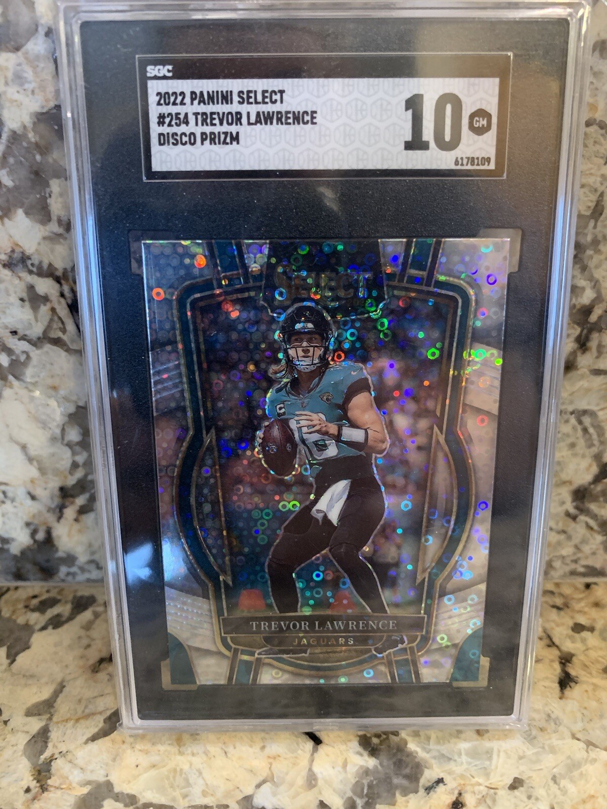 2022 Select Trevor Lawrence 254 Club Level Disco
