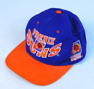 Gorra Phoenix Suns The E de colección años 90 gorra trasera a presión NBA talla única para todos - Imagen 1 de 7