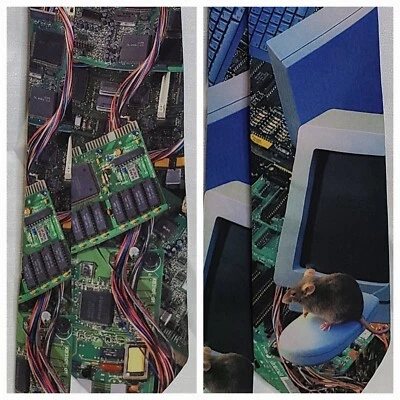 2 mouse teclado computadora Ralph Marlin lazos vintage años 90 Foto 1 de 4