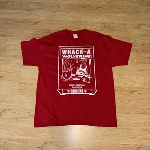 Whack-A-Wolverine Indiana XL Basketball Assembly Hall Hoosiers Taglia Extra Large - Foto 1 di 13