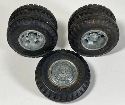 Ruedas de camión de bomberos Doepke Firestone de colección neumáticos piezas dobles restauración personalizada Foto 1 de 4