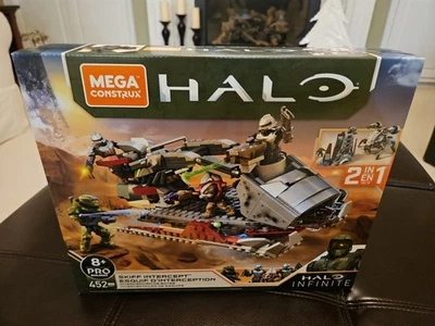 Mega Construx Pro Builders HALO INFINITE SKIFF INTERCEPT 2020 New & Sealed! - Image 1 of 4