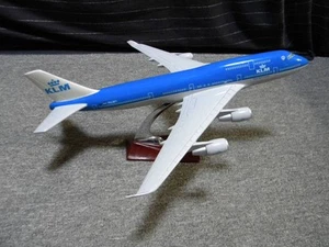 Boeing B747 Klm Dutch Airlines con supporto - Foto 1 di 8