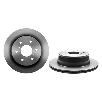 For Chevy Silverado 1500 LD 19 UV Coated Series Plain Vented Rear Brake Rotor - Изображение 1 из 4