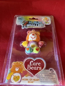 World's Smallest Care Bears - Work of Heart Bear - Series 4 New Unopened  - Picture 1 of 3