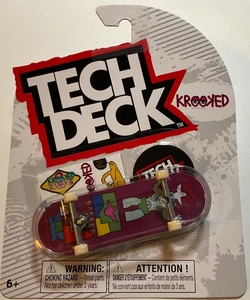 Tarjeta internacional Tech Deck Krooked Ray Barbee We Fingerboard 2025 - Imagen 1 de 2