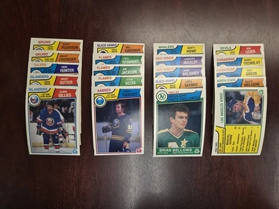1983-84 OPC lot of 40 feat Mike Bossy & Marcel Dionne with 7 rookie cards. - Image 1 of 4