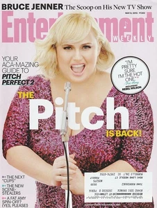Entertainment Weekly May 8, 2015 REBEL WILSON-PITCH PERFECT 2-DAVID LETTERMAN - Picture 1 of 4