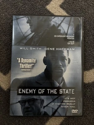 Enemy of the State DVD 1998 Will Smith, Gene Hackman - Pre-owned like new - Image 1 of 3