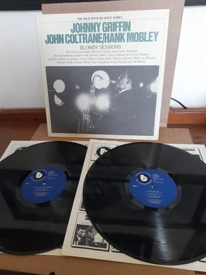 GRIFFIN/COLTRANE/MOBLEY : BLOWIN SESSIONS 2LP 1975 BLUE NOTE BNLA521 USA +OIS - Image 1 of 4