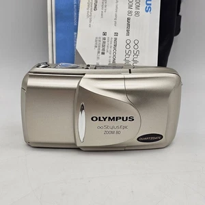 Cámara fotográfica Olympus Infinity Stylus Epic Zoom 80 35 mm para todo clima Mju excelente - Imagen 1 de 12