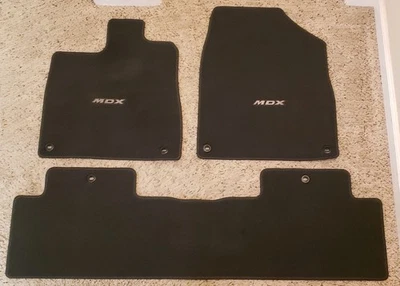 2014-2020 ACURA MDX Carpet Floor Mats Original OEM Factory 3 Rows Set of 4 - Изображение 1 из 4