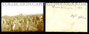 Foto Avant Le Départ per Cairo E Arrivée A Aeroporto 1 Janv. 1914. I 2 - Picture 1 of 2