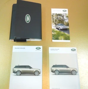 Land Rover Range Rover 2023 manual del propietario fabricante de equipos originales de fábrica como nuevo - Imagen 1 de 5