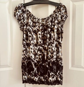 Chelsea & Violet Women's Cap Sleeve Top - Picture 1 of 3