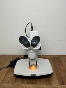 Motic DM143 Digital Stereo Microscope (10-20x) with Incident & Transmitted Light - Picture 1 of 11