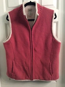 L L Bean Women's Lambswool Vest Size XL - Picture 1 of 6