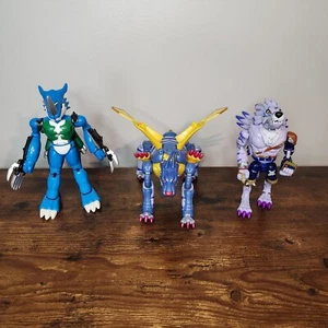 Digimon Digivolving Stingmon Paildramon MetalGarurumon WereGarurumon VTG & Rare - Picture 1 of 10