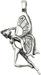 Wildthings Sterling Silver Flying Fairy Pendant
