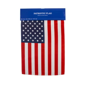 Paracord Planet American Garden Flag - Embroidered 4th of July Decor - 12" x 18" - Picture 1 of 4