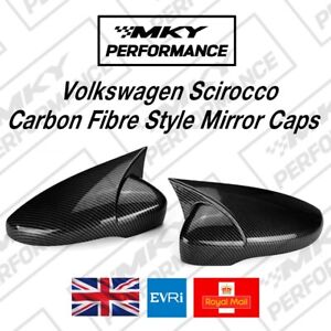 Volkswagen Scirocco MK3 / MK3.5 Wing Mirror Covers - Carbon Fibre Style