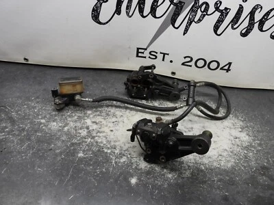 Honda CX 500 CX500 Turbo Dual Front Calipers Lines & Master Cylinder  2855 - Image 1 of 4