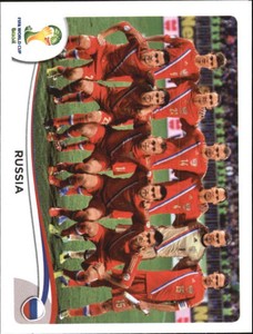 2014 Panini FIFA World Cup Stickers #603 Russia Team