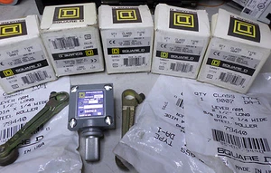 SQUARE D -- TURRET HEADS and LEVERS - BULK LOT of 5 -- 9007-B 50087 + 79440 - Picture 1 of 7