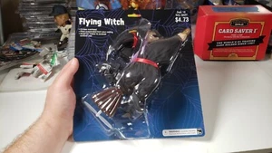 Flying Witch Halloween Electronic Dept 18 Walmart Vtg - Picture 1 of 3