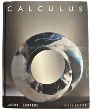 CALCULUS by Edwards and Larson. 9th edition Textbook