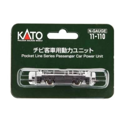 Chasis motorizado Kato 11-110: Pocket Line Chibi unidad de potencia de coche de pasajeros escala N Foto 1 de 2
