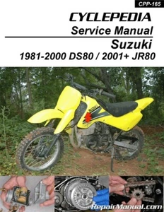 Suzuki DS80 JR80 Motorcycle Cyclepedia Printed Motorcycle Service Manual - Picture 1 of 1