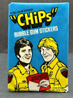 CHIPS 1979 Donruss Unopened Wax Pack (1 pack) TV Show Photo Cards pulled fro box