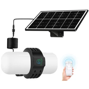 Solar Lights Sconce Outdoor Bluetooth Sensor For Porch Barn Patio Garage Shed - Picture 1 of 15