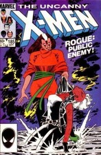 Uncanny X-Men (1981) #185 Direct Market FN. Stock Image