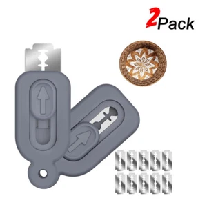 Herramienta de puntuación de masa coja de pan - Mango de empujar y tirar para una puntuación de pan perfecta 2 piezas - Imagen 1 de 11