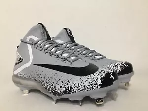 NIKE FORCE ZOOM TROUT 3 MEN'S BASEBALL CLEATS 856503-002 MSRP $140 NWOB - Picture 1 of 5
