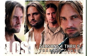 LOST SEASONS 1 THRU 5 2009 RITTENHOUSE ARCHIVES PROMO CARD P3 JOSH HOLLOWAY