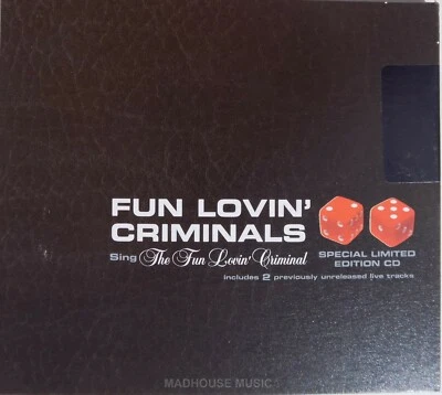 FUN LOVIN' CRIMINALS CD 4 Track Scooby Snacks DIGI-PACK 1996 New and SEALED ! - Image 1 of 4
