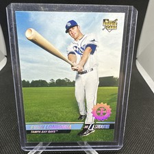2008 Topps Stadium Club #108- EVAN LONGORIA First Day 1st Issue Rookie RC SP